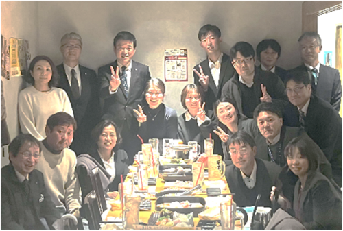 益田圏域出身医師と医学生との意見交換会集合写真