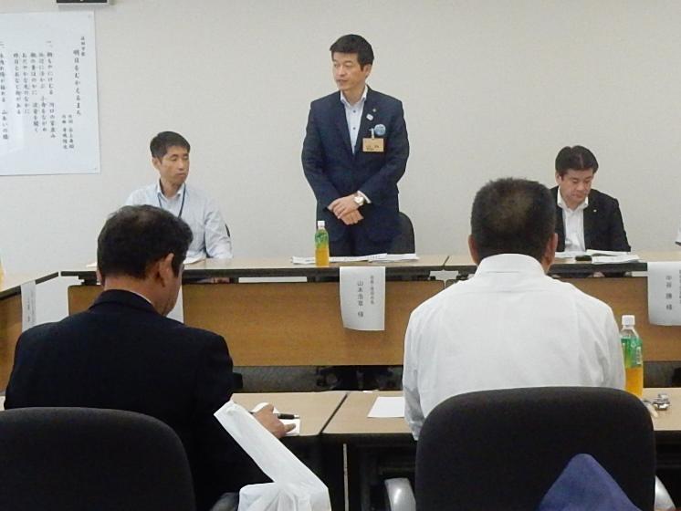農業後継者育成確保連絡協議会定例総会の様子の写真