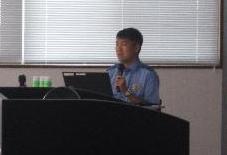 益田警察署生活安全課長による講話