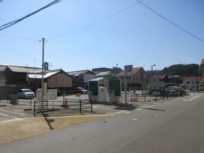 錦町駐車場の出入口付近の写真