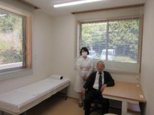 新しい診療所の診療室の写真