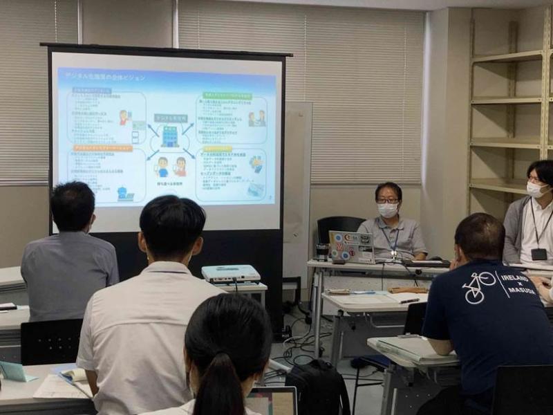 埼玉県戸田市担当者との意見交換の様子