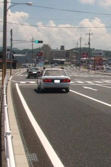 中吉田平田地区の道路の様子の写真