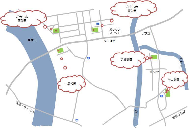 街区公園マップの画像