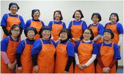 ▲ひなげし食堂の皆さん