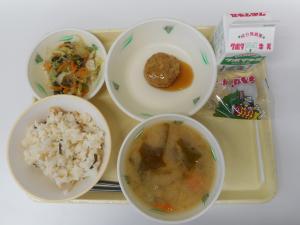 5月7日の給食の写真