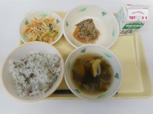 5月17日の給食の写真