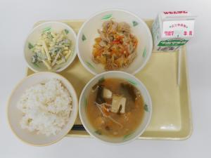 5月20日の給食の写真