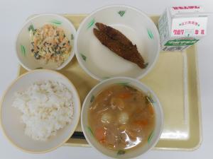 5月27日の給食の写真