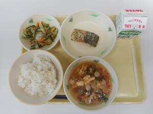 6月19日の給食の写真