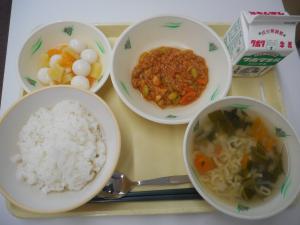 6月27日の給食の写真