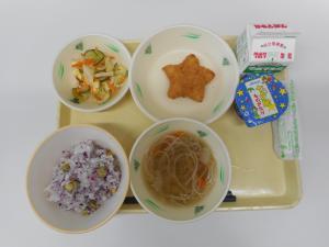 7月5日の給食の写真