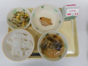 8月28日の給食の写真