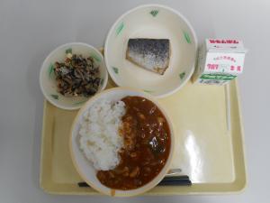 8月29日の給食の写真