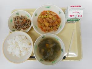 9月2日の給食の写真