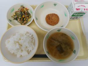 9月6日の給食の写真