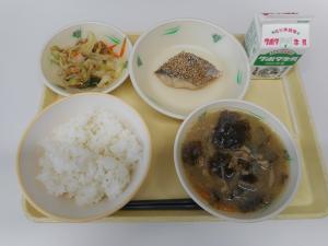 9月12日の給食の写真