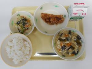 9月25日の給食の写真