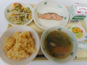 9月27日の給食の写真