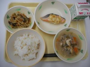 10月8日の給食の写真