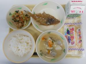 10月10日の給食の写真