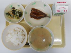 10月15日の給食の写真