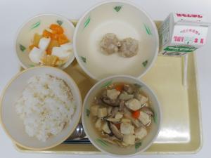 10月18日の給食の写真