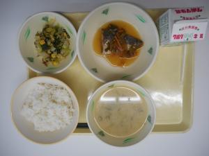 10月29日の給食の写真