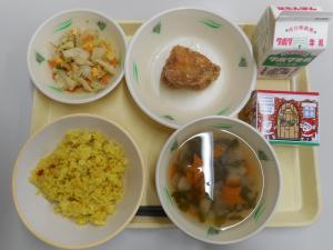 12月17日の給食の写真