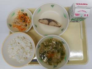 1月8日の給食の写真