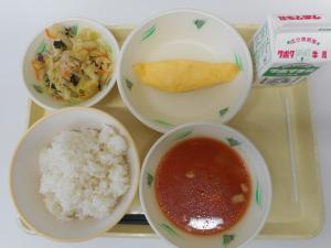 2月19日の給食の写真