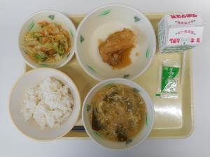 2月26日の給食の写真