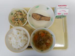 4月20日の給食の写真