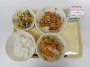 5月19日の給食の写真