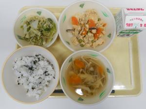 5月20日の給食の写真