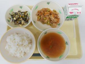 5月26日の給食の写真