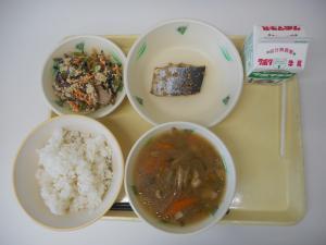 6月2日の給食の写真