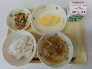 6月3日の給食の写真