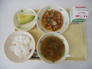 6月5日の給食の写真