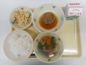 6月18日の給食の写真