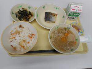 7月7日の給食の写真