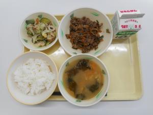 7月9日の給食の写真