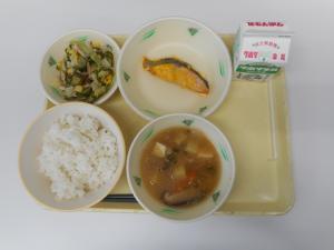 9月1日の給食の写真