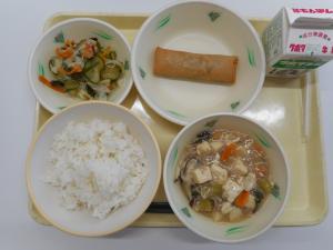 9月8日の給食の写真