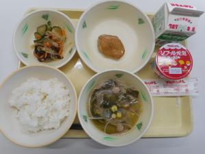 9月10日の給食の写真