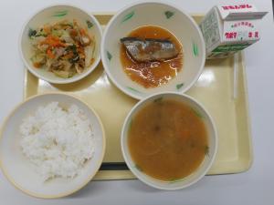 9月17日の給食の写真