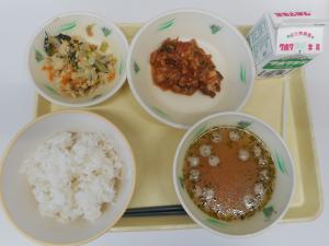 9月23日の給食の写真