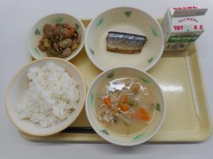 10月5日の給食の写真