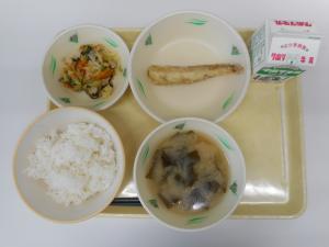 10月9日の給食の写真