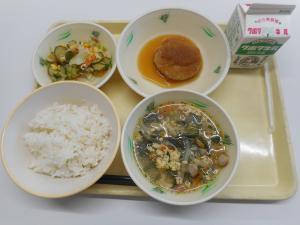 10月14日の給食の写真